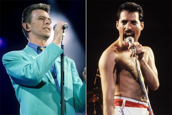 David Bowie, Freddie Mercury