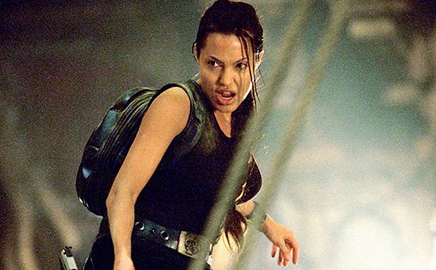 Angelina Jolie in 'Lara Croft: Tomb Raider'