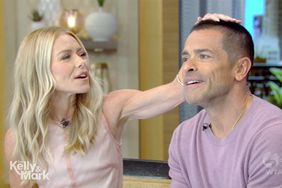 Kelly Ripa and Mark Consuelos on Live with Kelly and Mark