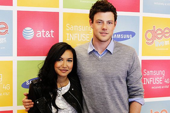 Naya Rivera And Cory Monteith