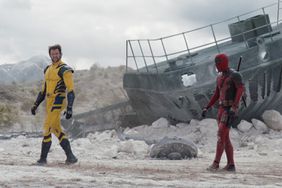 Hugh Jackman as Wolverine/Logan and Ryan Reynolds as Deadpool/Wade Wilson in 20th Century Studios/Marvel Studios' DEADPOOL & WOLVERINE