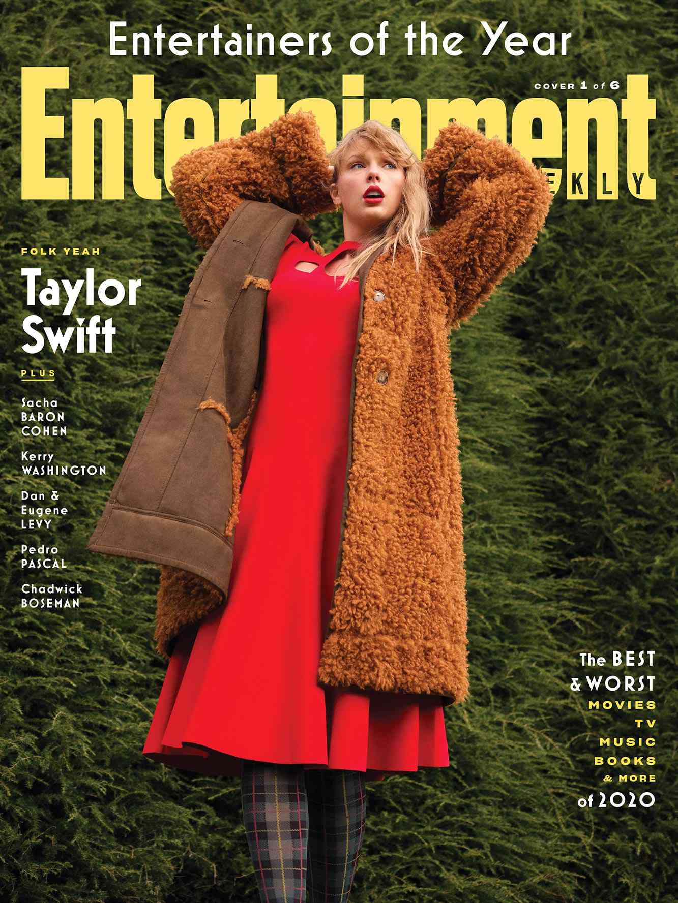 Taylor Swift's Entertainer of the Year cover reunites the pop star with her 'Folklore' photographer, Beth Garrabrant.