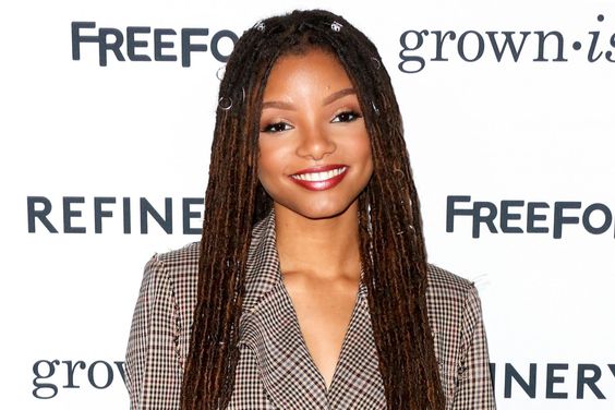 HOLLYWOOD, CA - DECEMBER 13: Actress Halle Bailey attends the premiere of ABC's "Grown-ish" on December 13, 2017 in Hollywood, California. (Photo by Paul Archuleta/FilmMagic)