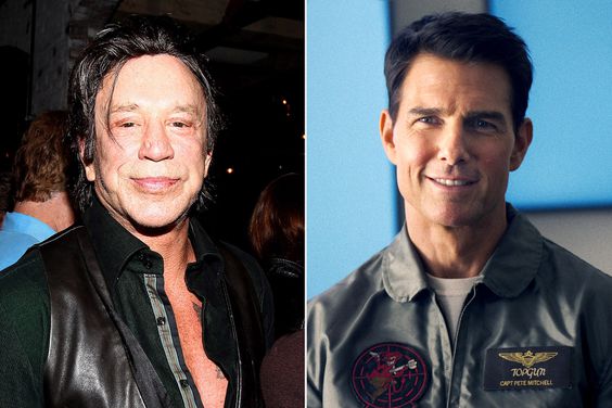 Mickey Rourke; Tom Cruise