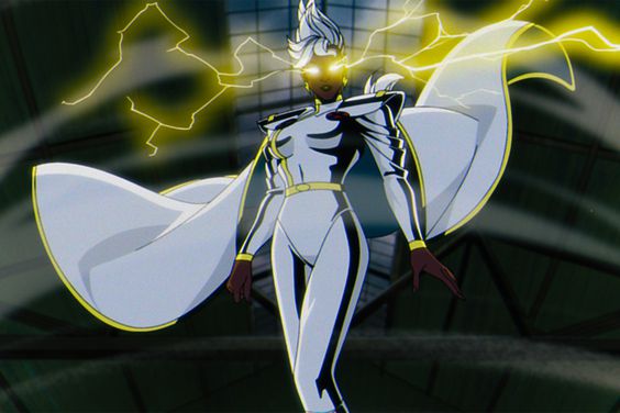 Storm (voiced by Alison Sealy-Smith) in Marvel Animation's X-MEN '97. 