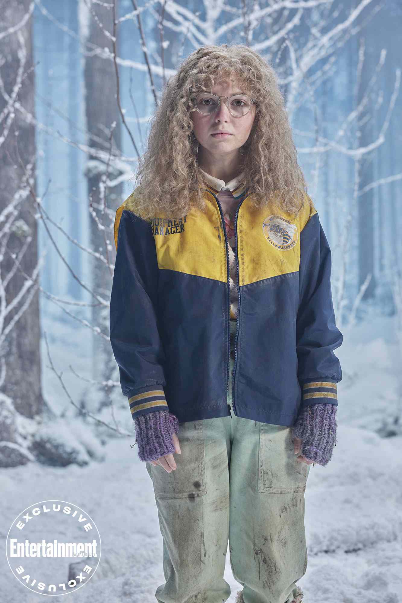 Yellowjackets season 2 portraits Samantha Hanratty as Teen Misty