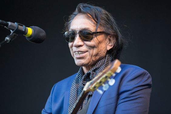 Singer/songwriter Rodriguez performs on stage in support of Brian Wilson and Al Jardine at Humphrey's Concerts By The Bay on June 19, 2015 in San Diego, California.