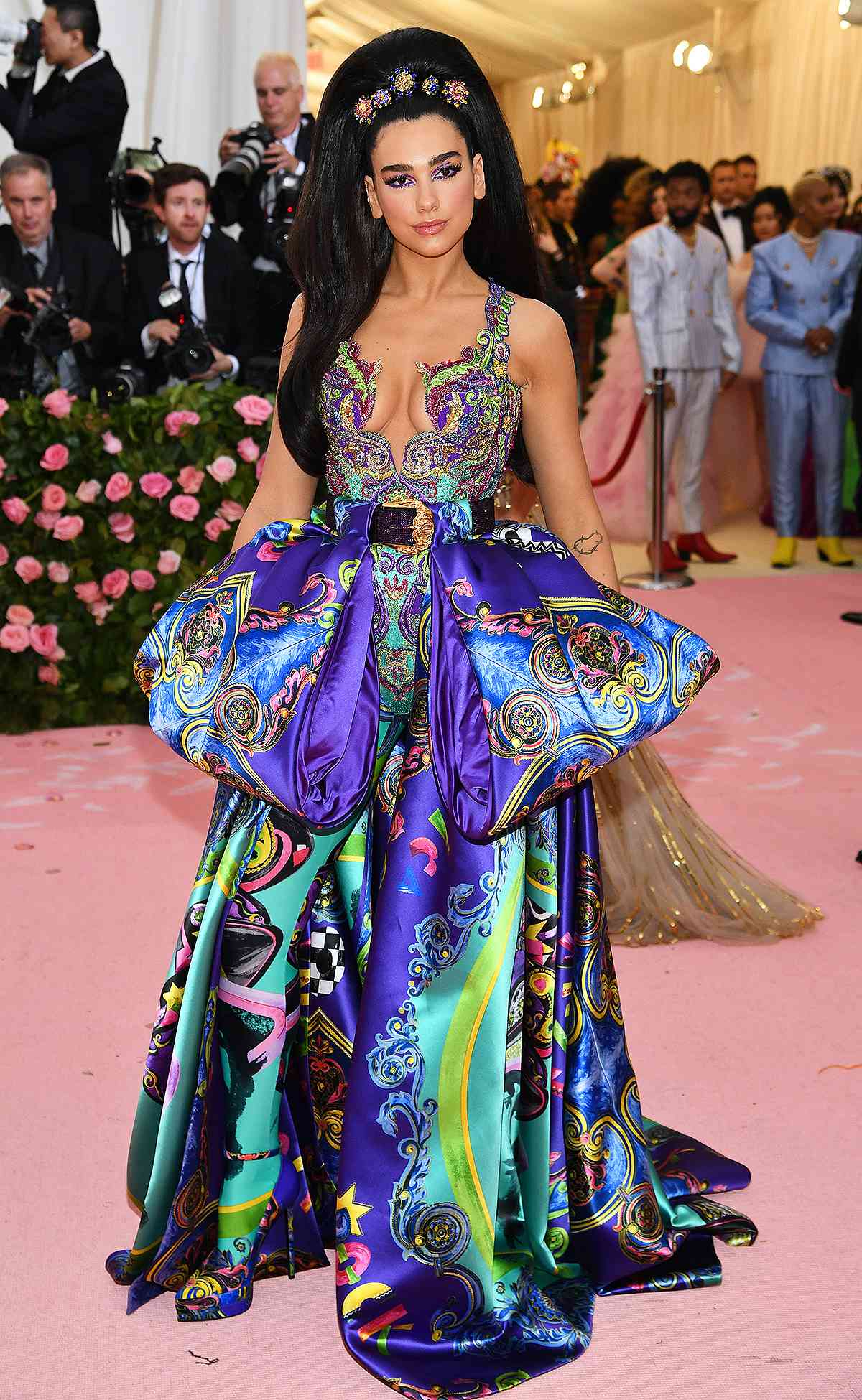 NEW YORK, NEW YORK - MAY 06: Dua Lipa attends The 2019 Met Gala Celebrating Camp: Notes on Fashion at Metropolitan Museum of Art on May 06, 2019 in New York City. (Photo by Dimitrios Kambouris/Getty Images for The Met Museum/Vogue)