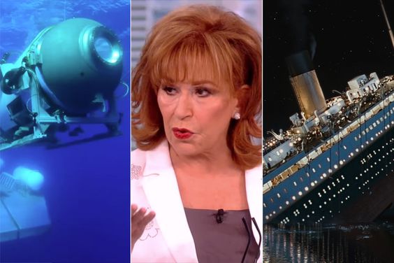 Missing submersible; Joy Behar on 'The View'; James Cameron's 'Titanic'