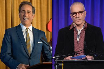 Jerry Seinfeld in UNFROSTED, Daniel Day Lewis speaks onstage during the National Board Of Review 2024 Awards Gala at Cipriani 42nd Street on January 11, 2024 in New York City
