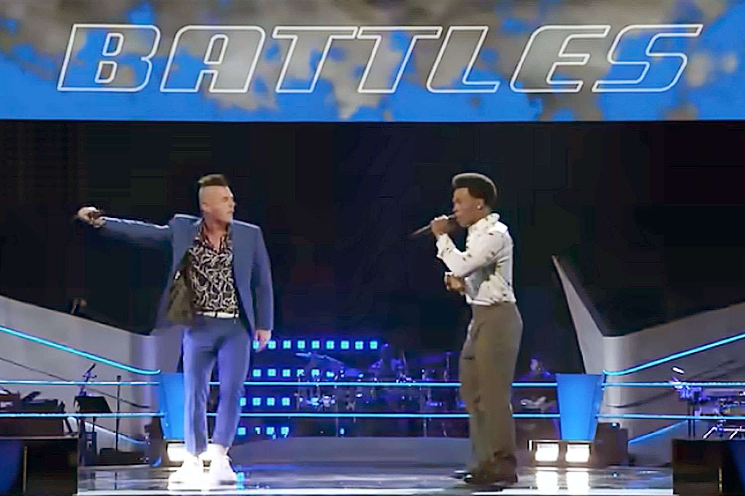 Bryan Olesen and Nathan Chester Rock Out on "Rolling in the Deep" | The Voice Battles | NBC