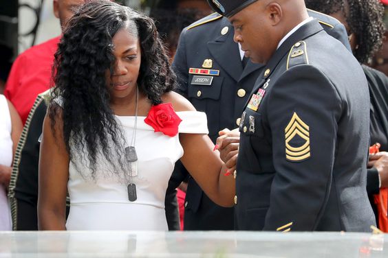 Funeral for Sgt. La David Johnson