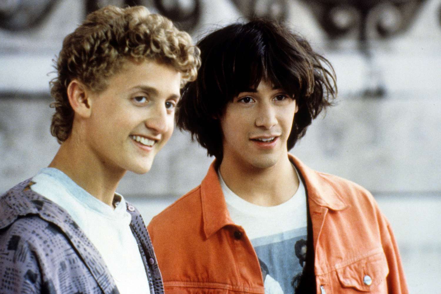 Alex Winter and Keanu Reeves in 'Bill & Ted's Excellent Adventure'
