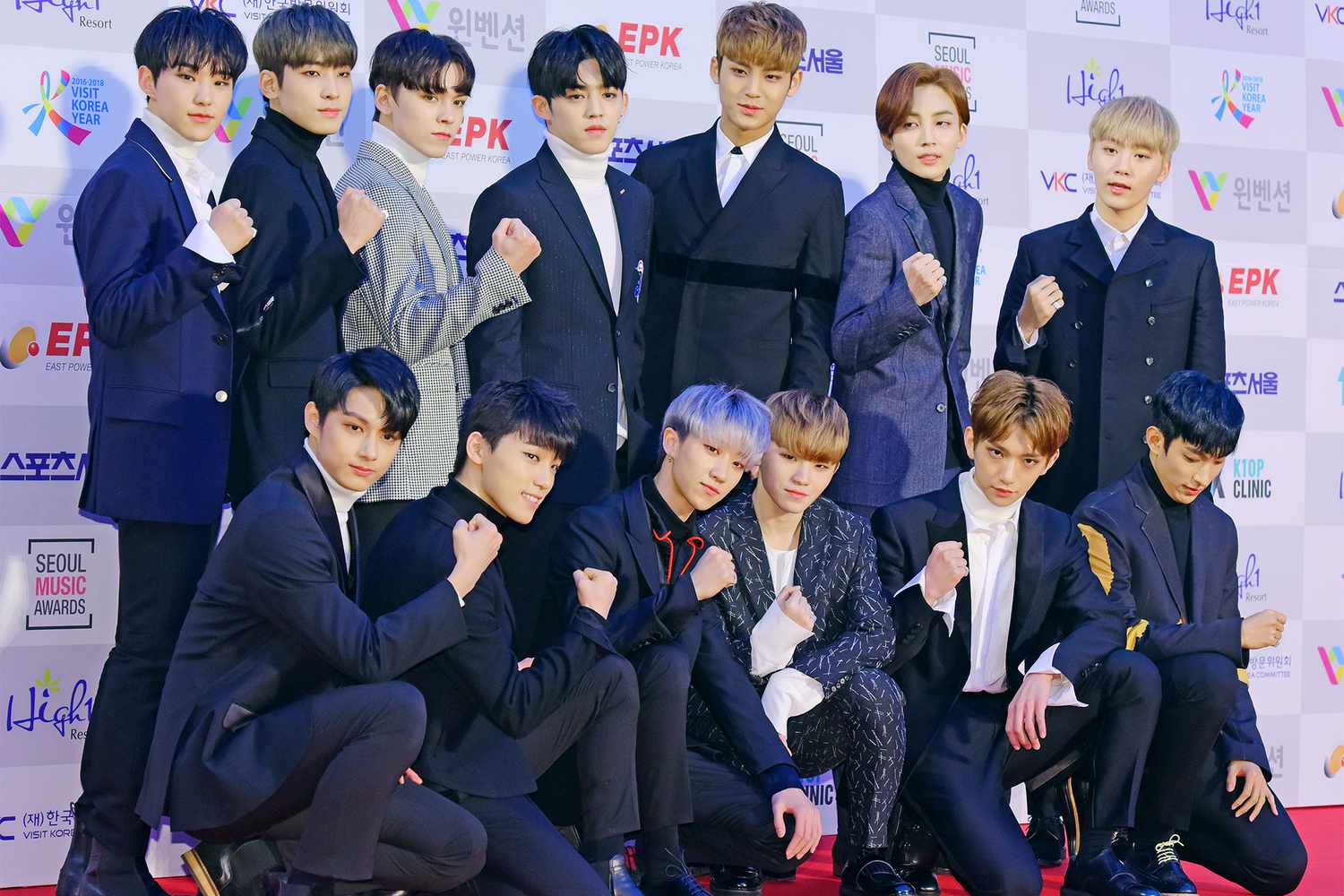 K-pop group Seventeen