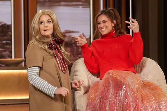 Drew Barrymore and Allison Williams on 'The Drew Barrymore Show'