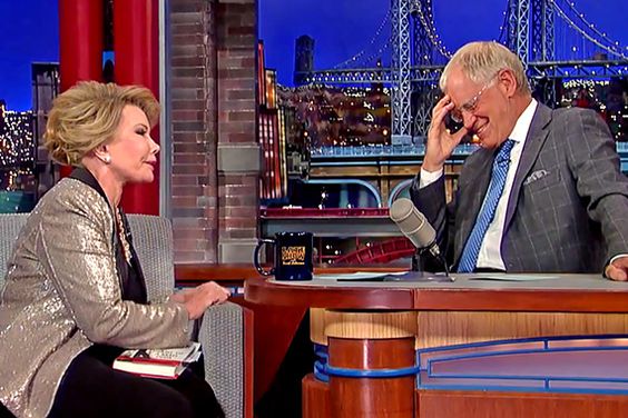 Joan Rivers On Letterman