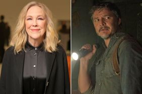 Catherine O'Hara and Pedro Pascal's Joel in The Last of Us