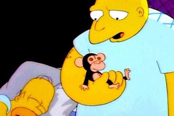 Leon Kompowsky Michael Jackson Simpsons episode "Stark Raving Dad"Credit: Fox