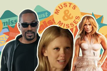 Eddie Murphy in You People; Mia Goth in Infinity Pool; Jennifer Lopez in Shotgun Wedding