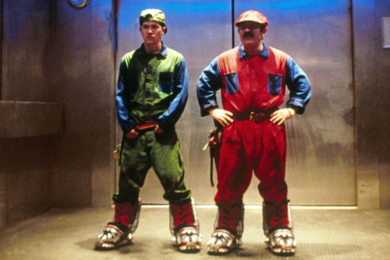 John Leguizamo and Bob Hoskins in 'Super Mario Bros.'