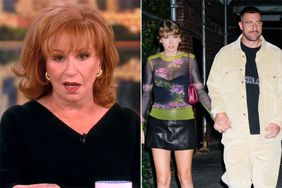 Joy Behar on The View, Taylor Swift and Travis Kelce have dinner at Waverly Inn on October 15, 2023 in New York City.