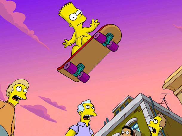 Bart Simpson, The Simpsons Movie | in The Simpsons Movie (2007) When you're eternally 10 years old, you can appreciate the finer things in life — like it being somewhat socially