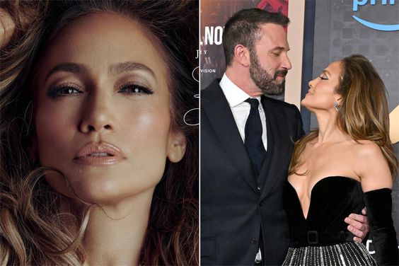 Jennifer Lopez 'This Is Me... Now' album cover, Ben Affleck and Jennifer Lopez attend the Los Angeles Premiere of Amazon MGM Studios "This Is Me...Now: A Love Story" at Dolby Theatre on February 13, 2024 in Hollywood, California.