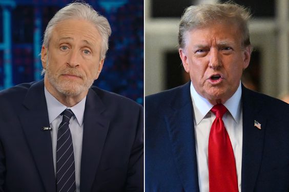 Jon Stewart on The Daily Show; Donald Trump