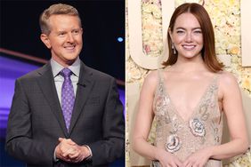 KEN JENNINGS, Emma Stone attends the 81st Annual Golden Globe Awards at The Beverly Hilton on January 07, 2024 in Beverly Hills, California