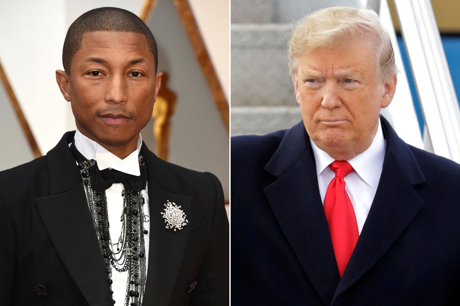 Pharrell Williams; Donald Trump