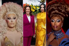 Kamala Harris with Drag Race 