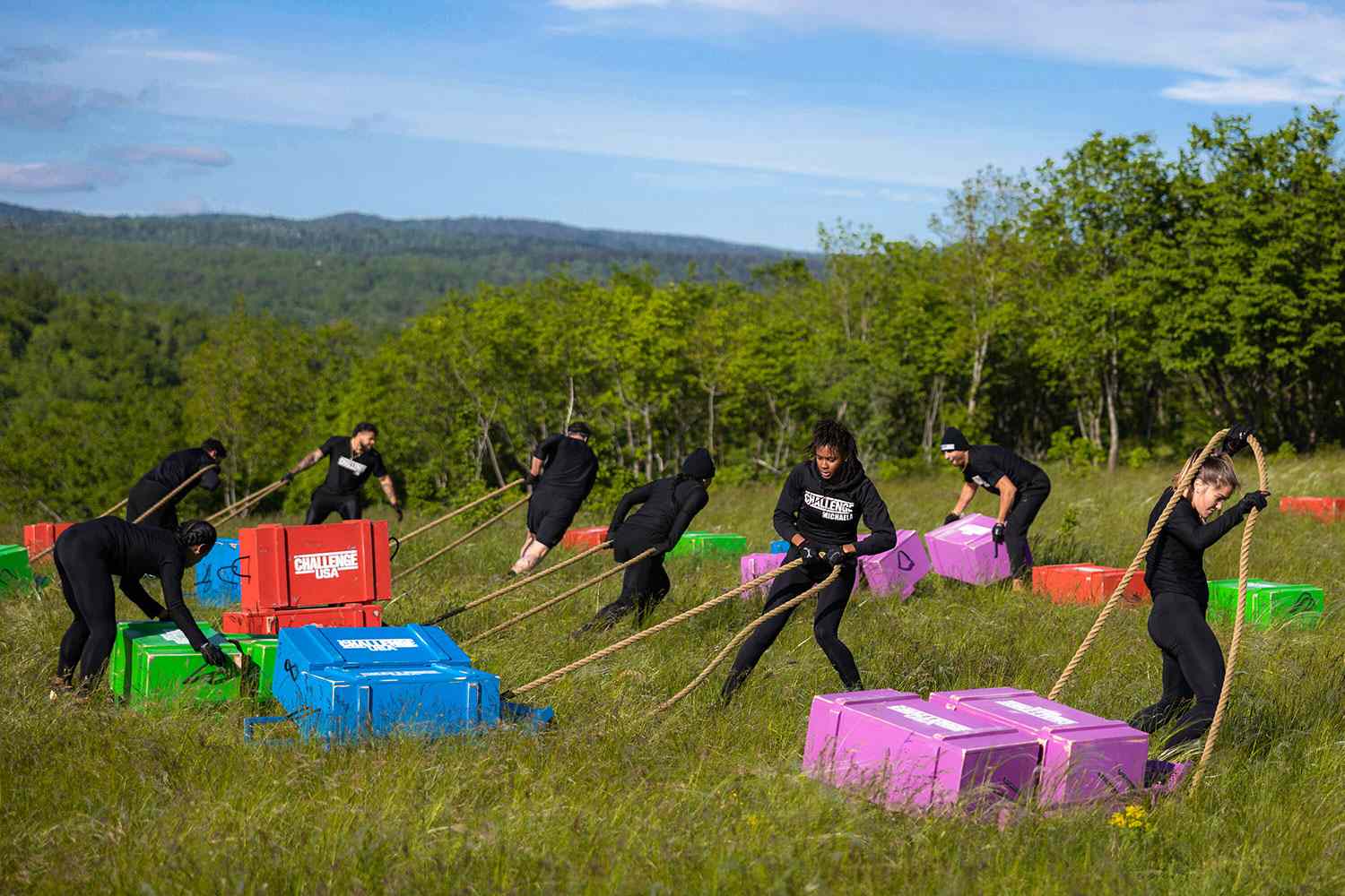 “The Pursuit of Glory” – The final eight competitors battle it out in a grueling two-day final challenge where only one man and one woman will have the chance to be crowned champions and split the $500,000 grand prize, on the season finale of THE CHALLENGE: USA, Thursday, Oct. 19 (10:00-11:00 PM, ET/PT) on the CBS Television Network, and streaming on Paramount+