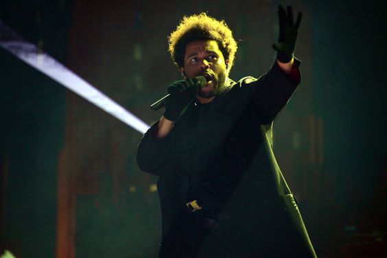 Mandatory Credit: Giles Harrison/London Entertainment/Shutterstock Mandatory Credit: Photo by London Entertainment/Shutterstock (13361795g) The Weeknd performs onstage at Sofi Stadium in Inglewood, Ca The Weeknd in concert, Sofi Stadium in Inglewood, Los Angeles, California, USA - 02 Sep 2022