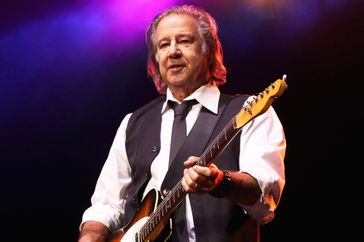 Greg Kihn performs in concert during the Best In Show tour at HEB Center on November 2, 2018 in Cedar Park, Texas.