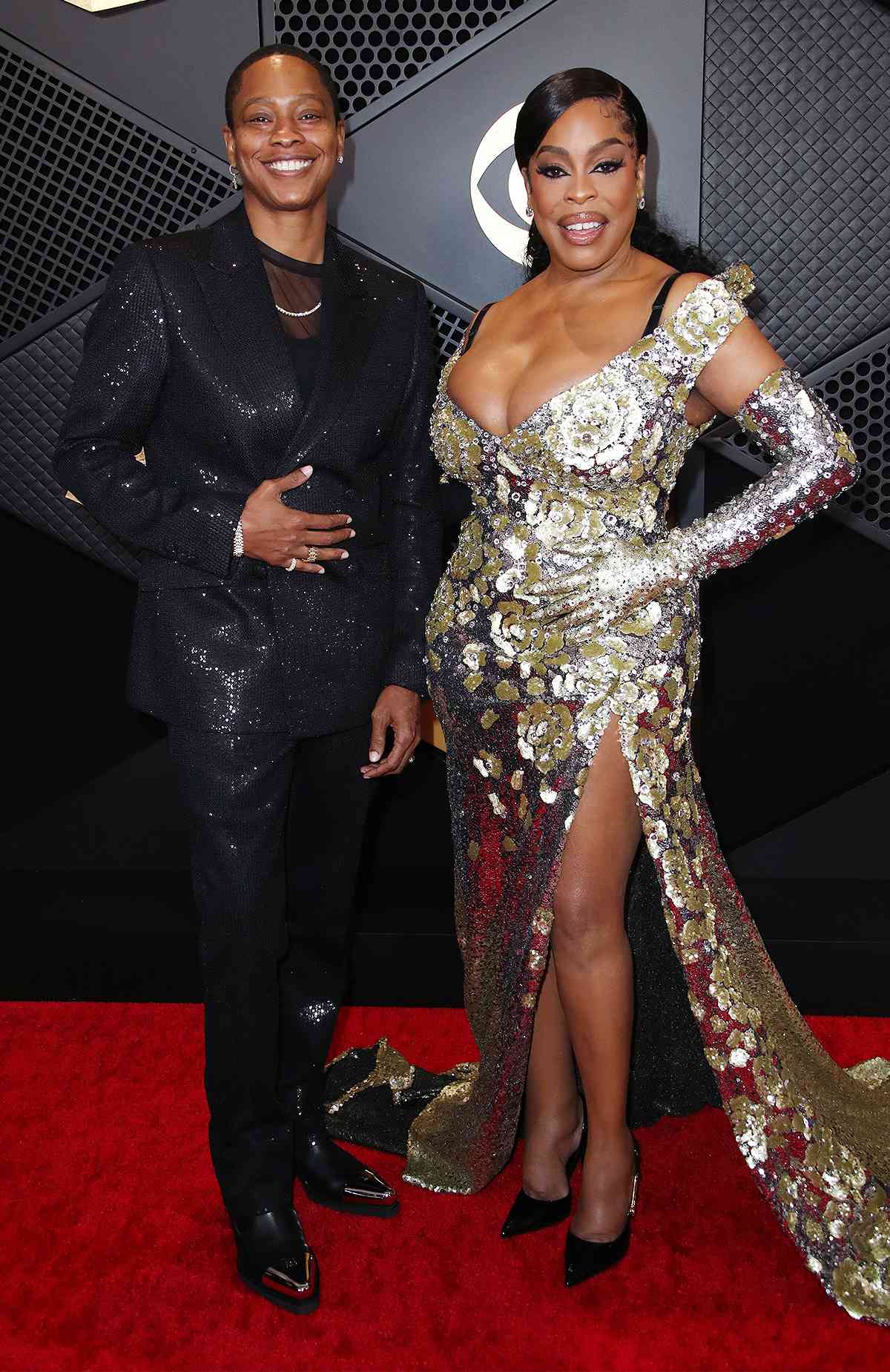 Jessica Betts and Niecy Nash 66th Annual Grammy Awards, Arrivals, Los Angeles, USA - 04 Feb 2024