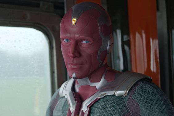 Paul Bettany as Vision in Marvel Studios' WANDAVISION exclusively on Disney+.