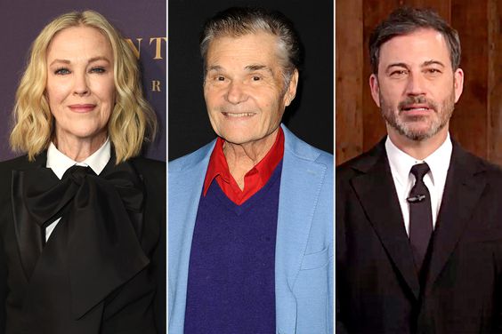 Catherine O'Hara, Fred Willard, and Jimmy Kimmel