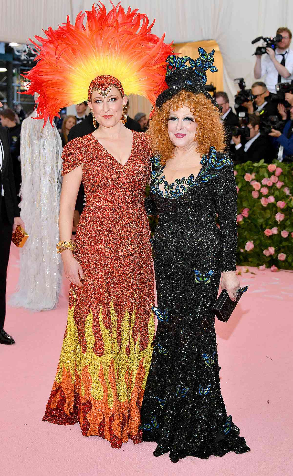 NEW YORK, NEW YORK - MAY 06: Sophie Von Haselberg and Bette Midler attend The 2019 Met Gala Celebrating Camp: Notes on Fashion at Metropolitan Museum of Art on May 06, 2019 in New York City. (Photo by Dia Dipasupil/FilmMagic)