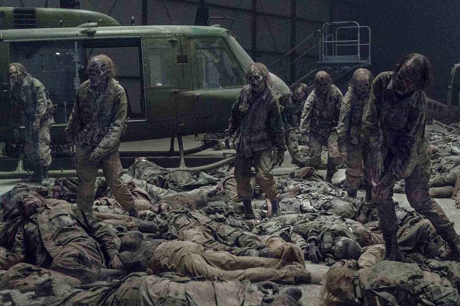 Sleeping walkers on 'The Walking Dead'
