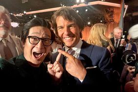 Ke Huy Quan and Tom Cruise at the Oscar Nominees Luncheon on February 13, 2023