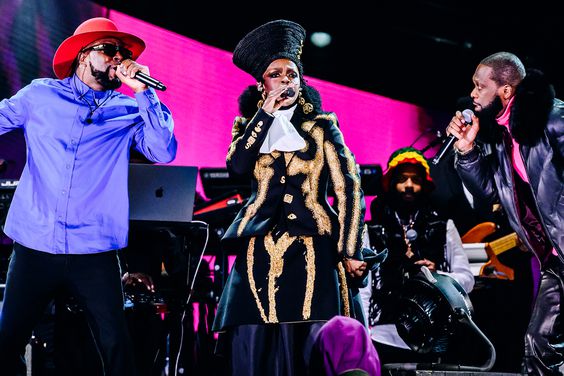 Fugees at the 2023 Global Citizen Festival in New York on September 23, 2023 at the Great Lawn of Central Park in New York City, New York. 