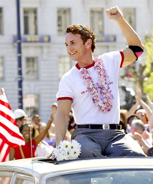 17. Sean Penn as Harvey Milk