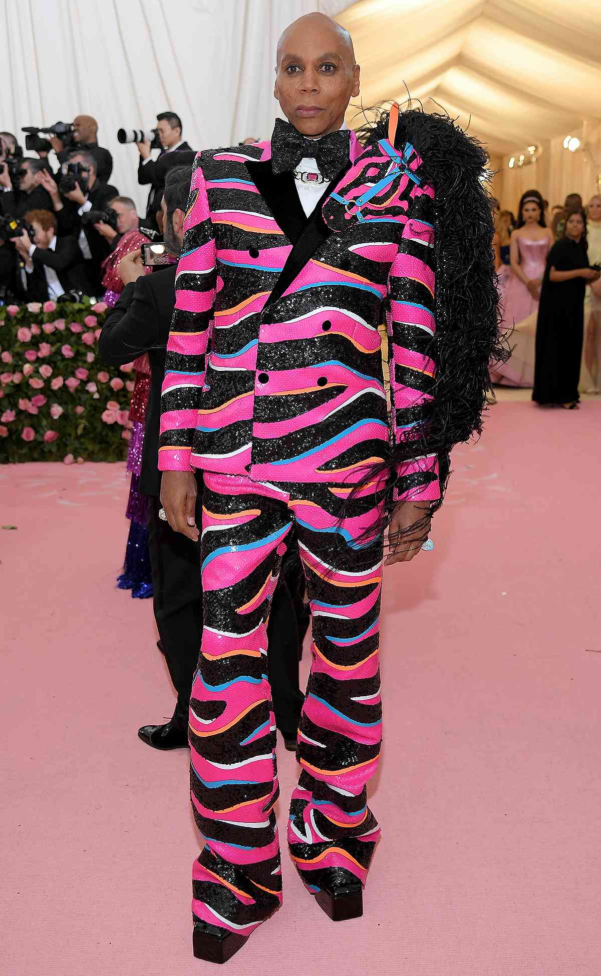 NEW YORK, NEW YORK - MAY 06: RuPaul attends The 2019 Met Gala Celebrating Camp: Notes on Fashion at Metropolitan Museum of Art on May 06, 2019 in New York City. (Photo by Neilson Barnard/Getty Images)