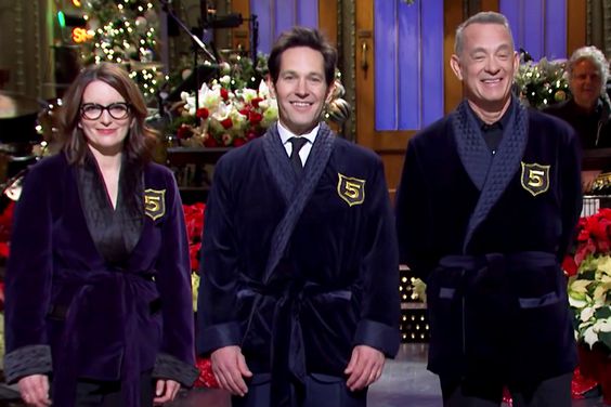 Tina Fey, Paul Rudd and Tom Hanks SNL