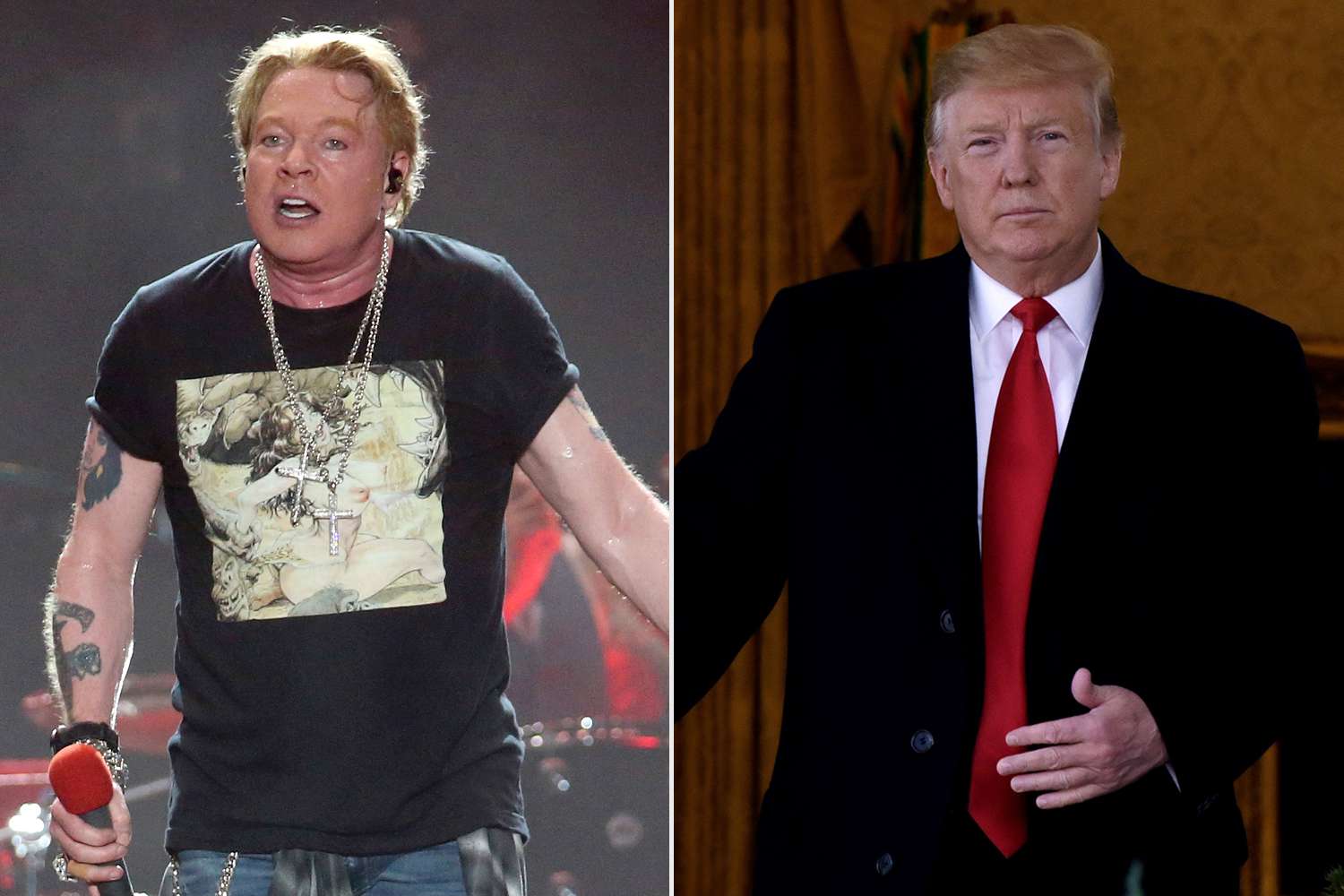 Axl Rose; Donald Trump