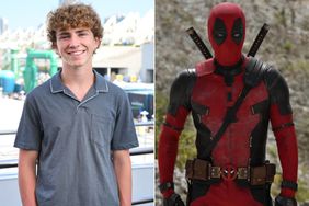 Walker Scobell and Deadpool