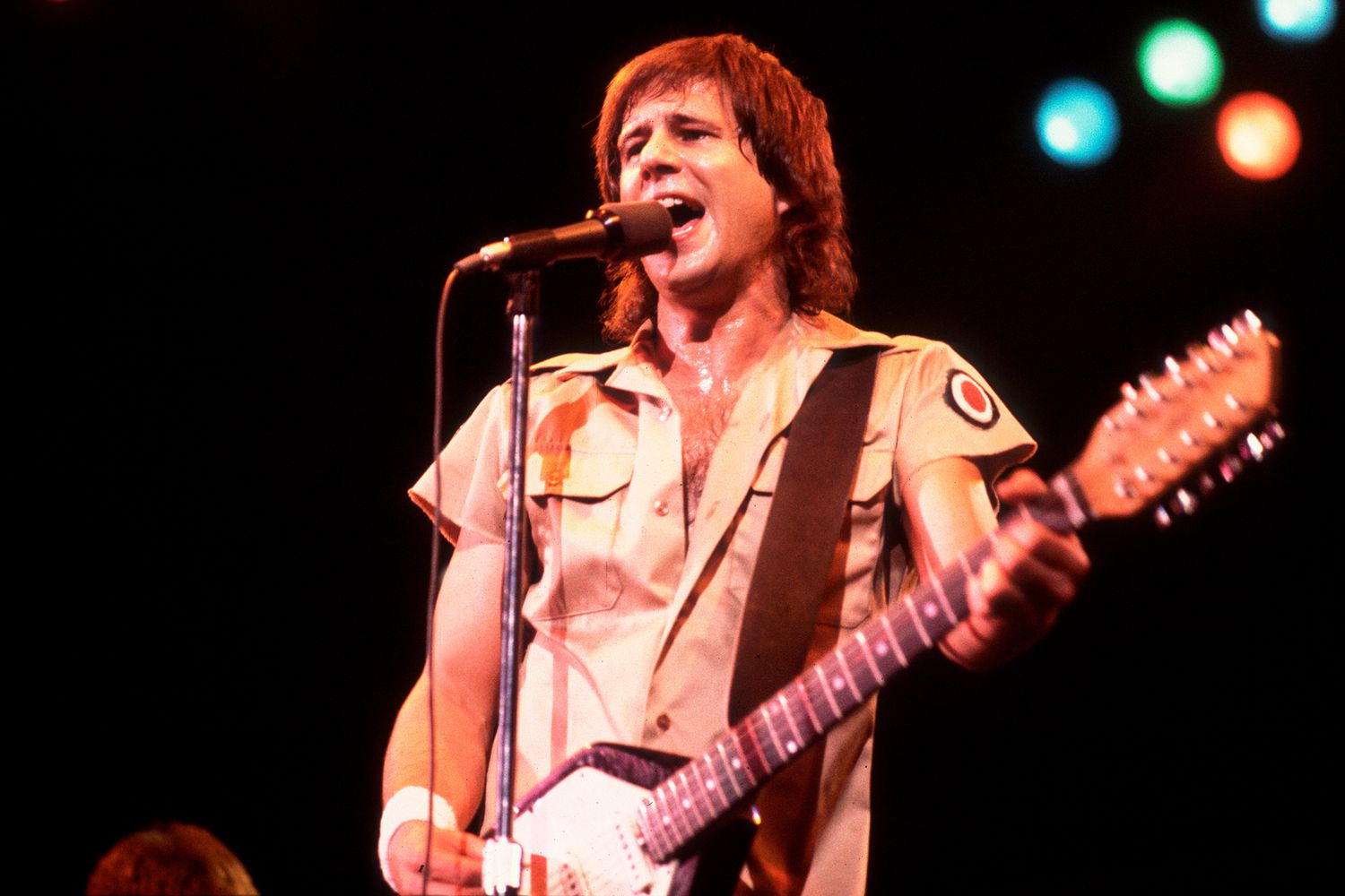 Greg Kihn at the Rosemont Horizon in Rosemont, Illinois on May 21, 1982.