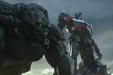 OPTIMUS PRIMAL and OPTIMUS PRIME in PARAMOUNT PICTURES and SKYDANCE Present In Association with HASBRO and NEW REPUBLIC PICTURES A di BONAVENTURA PICTURES Production A TOM DESANTO / DON MURPHY Production A BAY FILMS Production “TRANSFORMERS: RISE OF THE BEASTS”