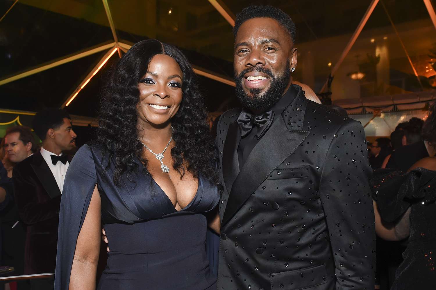 Janelle James and Colman Domingo at the 80th Golden Globes After Party Powered By Billboard