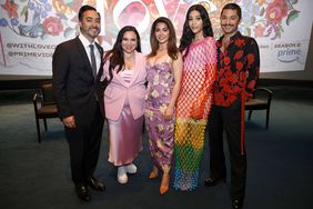 WASHINGTON, DC - JUNE 07: (L-R) U.S. Rep. Joaquin Castro, Creator, Executive Producer Gloria Calderón Kellett, Emeraude Toubia, Isis King, Mark Indelicato attend a Prime Video special screening and conversation for Season Two of "With Love" at The Burke Theatre at the United States Navy Memorial on June 07, 2023 in Washington, DC. (Photo by Paul Morigi/Getty Images for Prime Video)